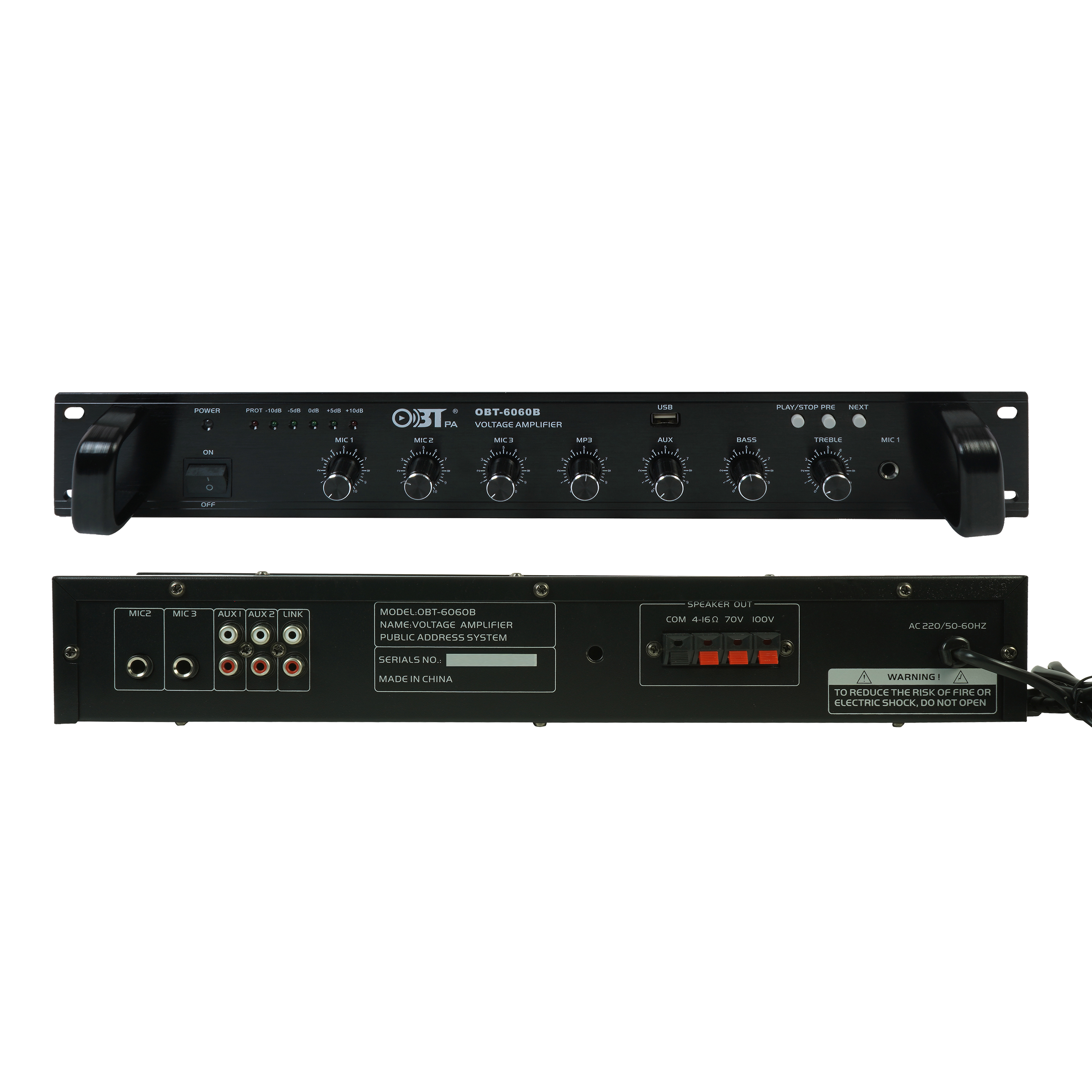 合并定壓功放機(jī) OBT-6060B