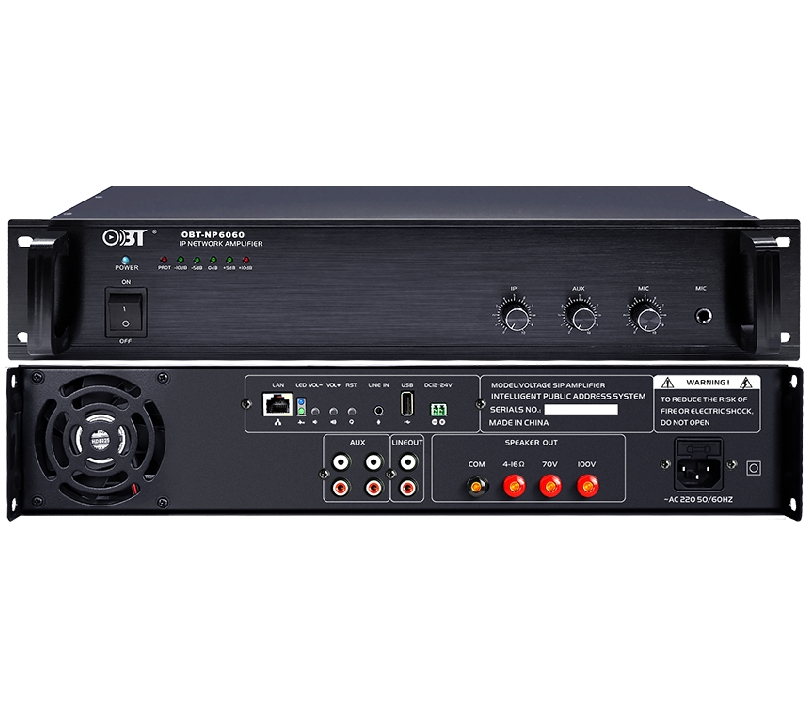 IPSIP網絡功放 OBT-NP6060