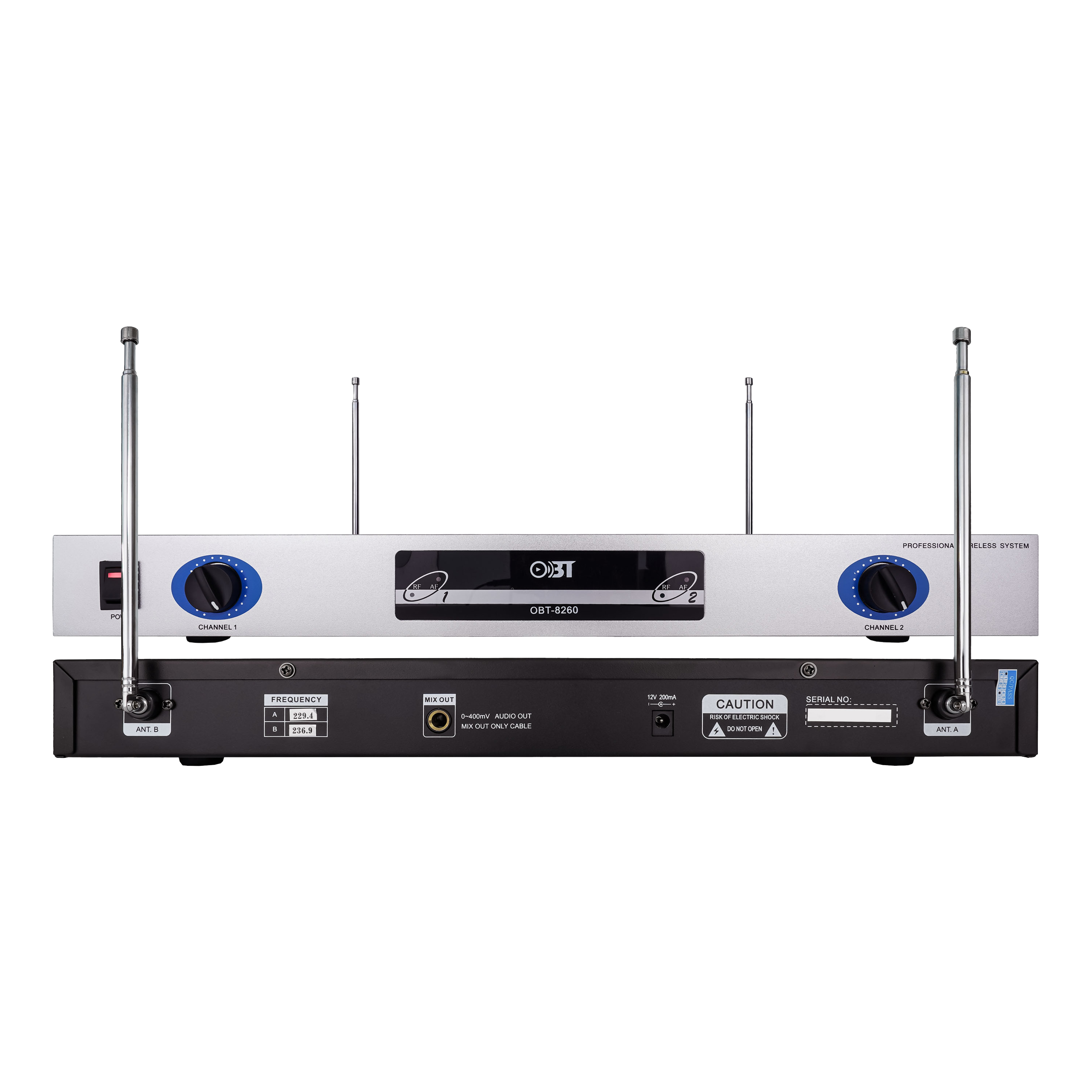 專業(yè)無線麥克風(fēng) OBT-8260